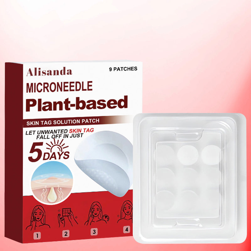 Alisanda™ MicroNeedle Plant-Based Skin Tag Removal Patch 🇺🇸 Made in the USA