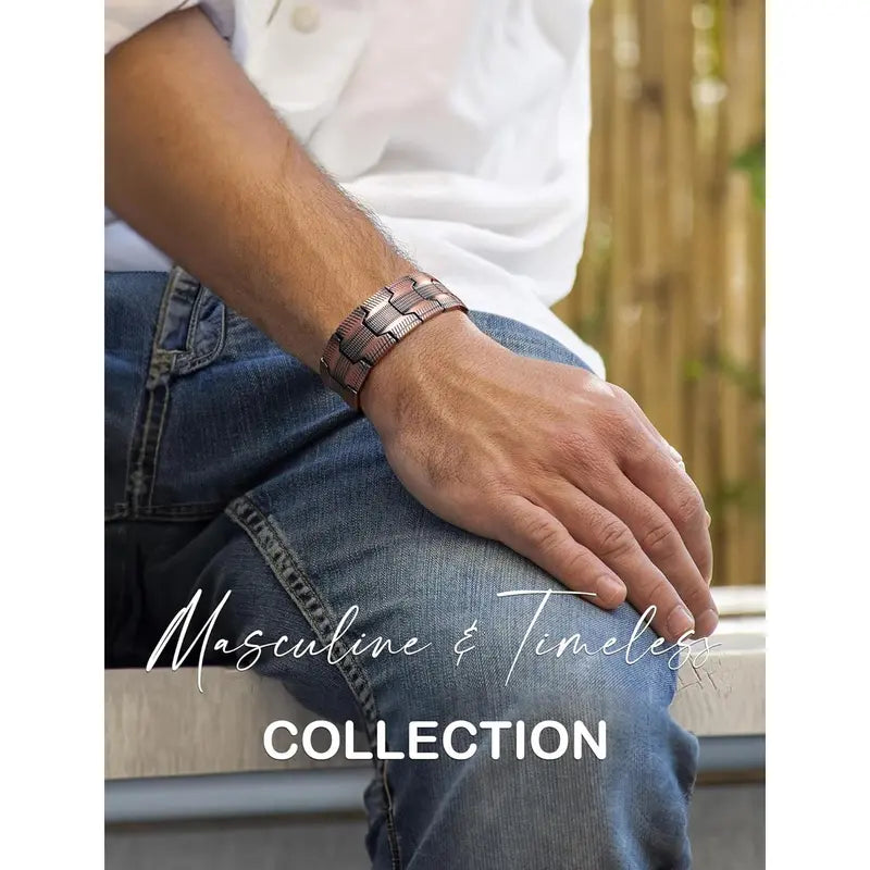 ✨Copper magnetic bracelet——Relieve fatigue and promote blood circulation