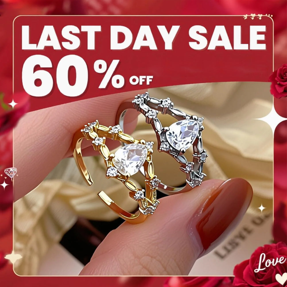 (🔥LAST DAY SALE - 60% OFF) Clinclii™ Flower Fairy Fashion Open Ring