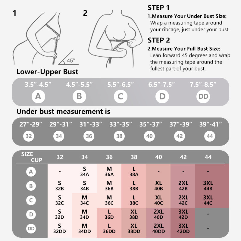 NESLEMY Wireless Womens Comfortable Wireless Bras Push Up Bralettes Smooth Tshirts Bras Deep V Daily Bras