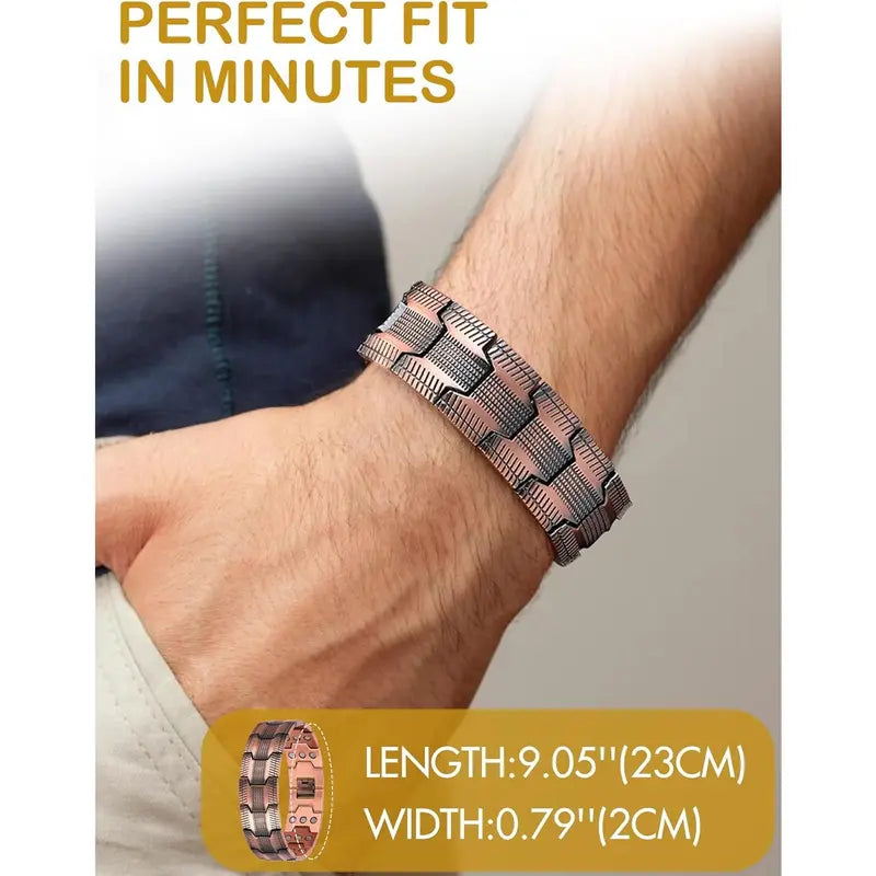 ✨Copper magnetic bracelet——Relieve fatigue and promote blood circulation